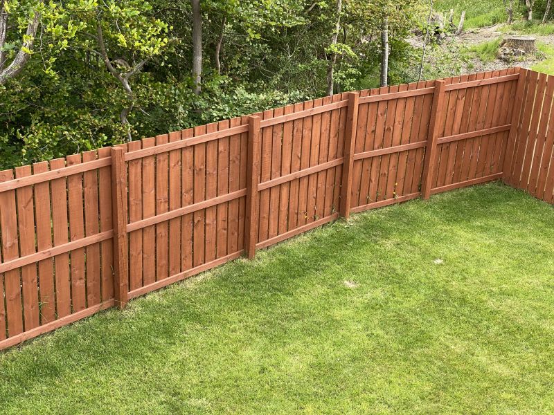 Finished Fence Installation