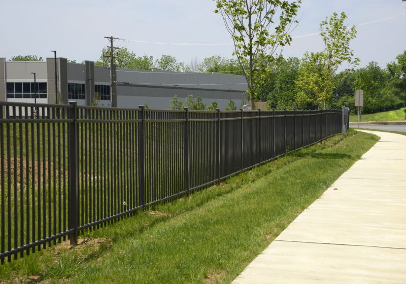 Commercial Fence Completed Project
